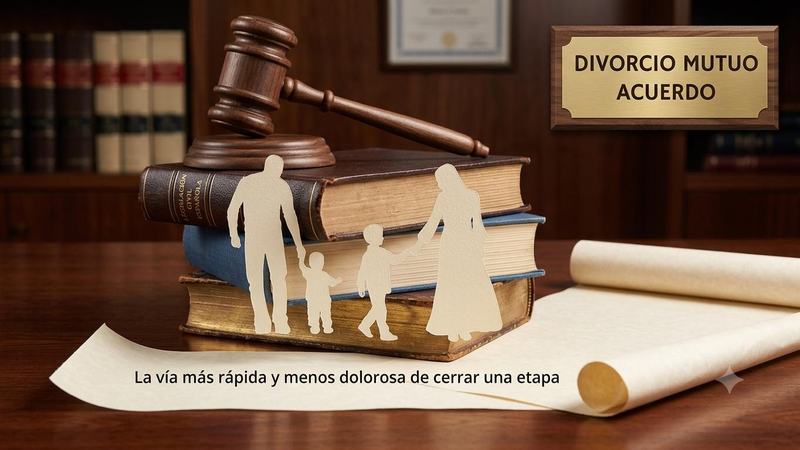 Divorcio mutuo acuerdo: la vía mas rápida y menos dolorosa para cerrar una etapa